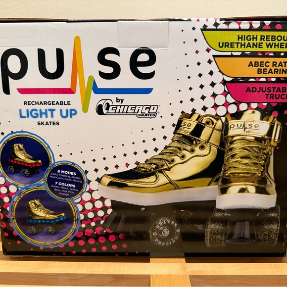 Chicago Skates - Pulse Sizzle light-up Roller Skates - Picture 5 of 10